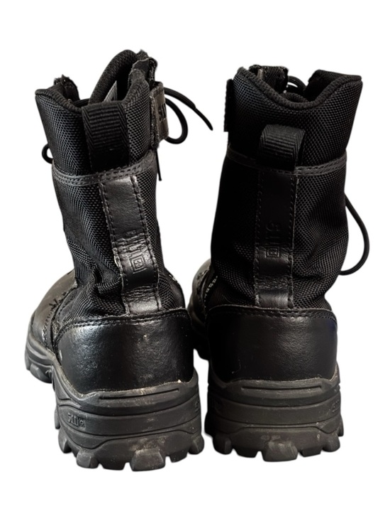 Heavy Duty 5.11 Tactical Goth Black All Season Combat Boots | Size 8.5 main image 11